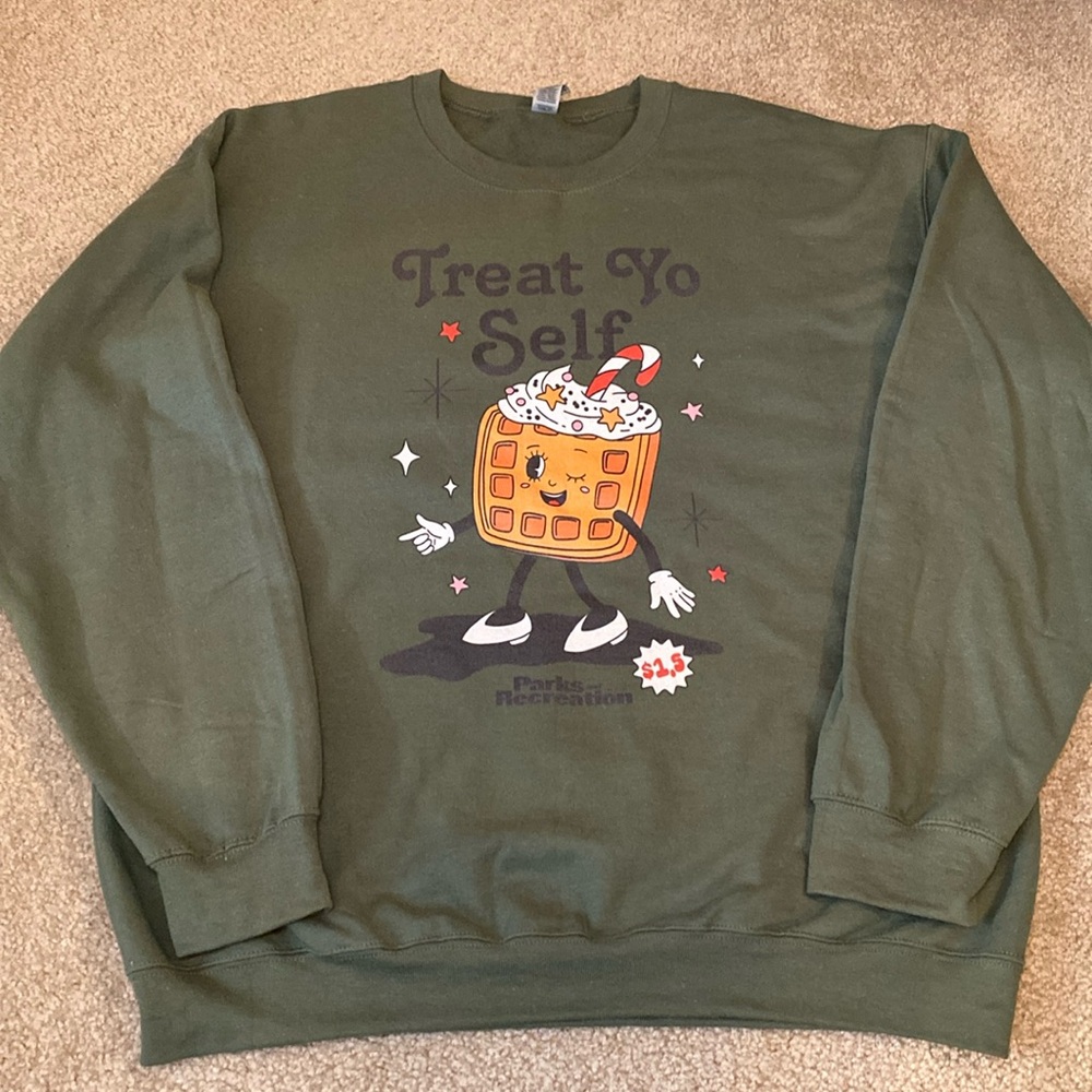 Parks and Recreation Treat Yo Self Sweatshirt